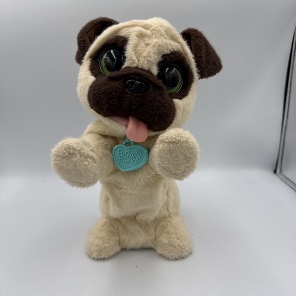 FurReal Friends JJ My Jumpin' Pug Puppy Dog Interactive Toy Robot TESTED Works! - Picture 3 of 14
